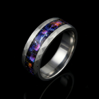 The Vertex Band | Beveled Geometric Stainless Steel Ring