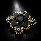 Torque-01 | Interlocking Gear Mechanical Spinner | Premium EDC Fidget Toy