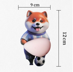 Shiba Squish Stickers — 5 Pack