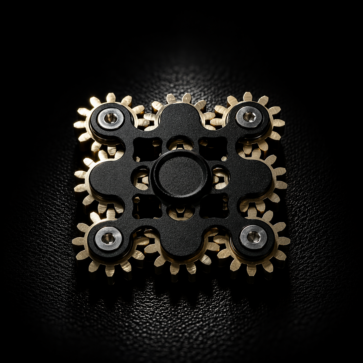 Torque-01 | Interlocking Gear Mechanical Spinner | Premium EDC Fidget Toy