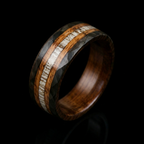 The Vertex Band | Beveled Geometric Stainless Steel Ring