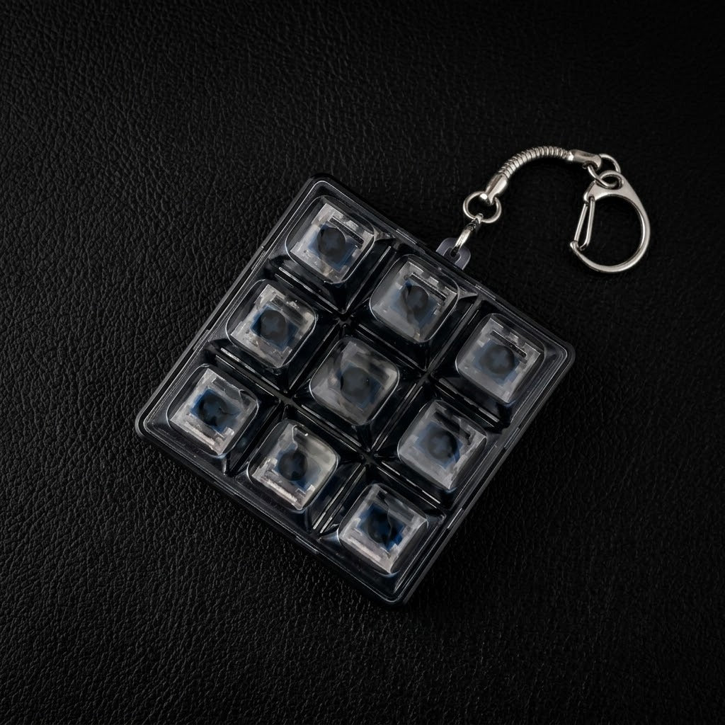 ClackMatrix | 9-Key Mechanical Fidget Pad