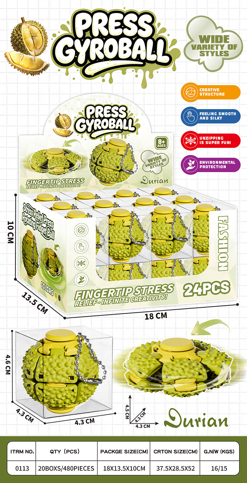 Press & Spin Ball