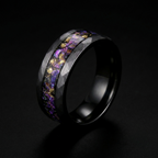 The Vertex Band | Beveled Geometric Stainless Steel Ring