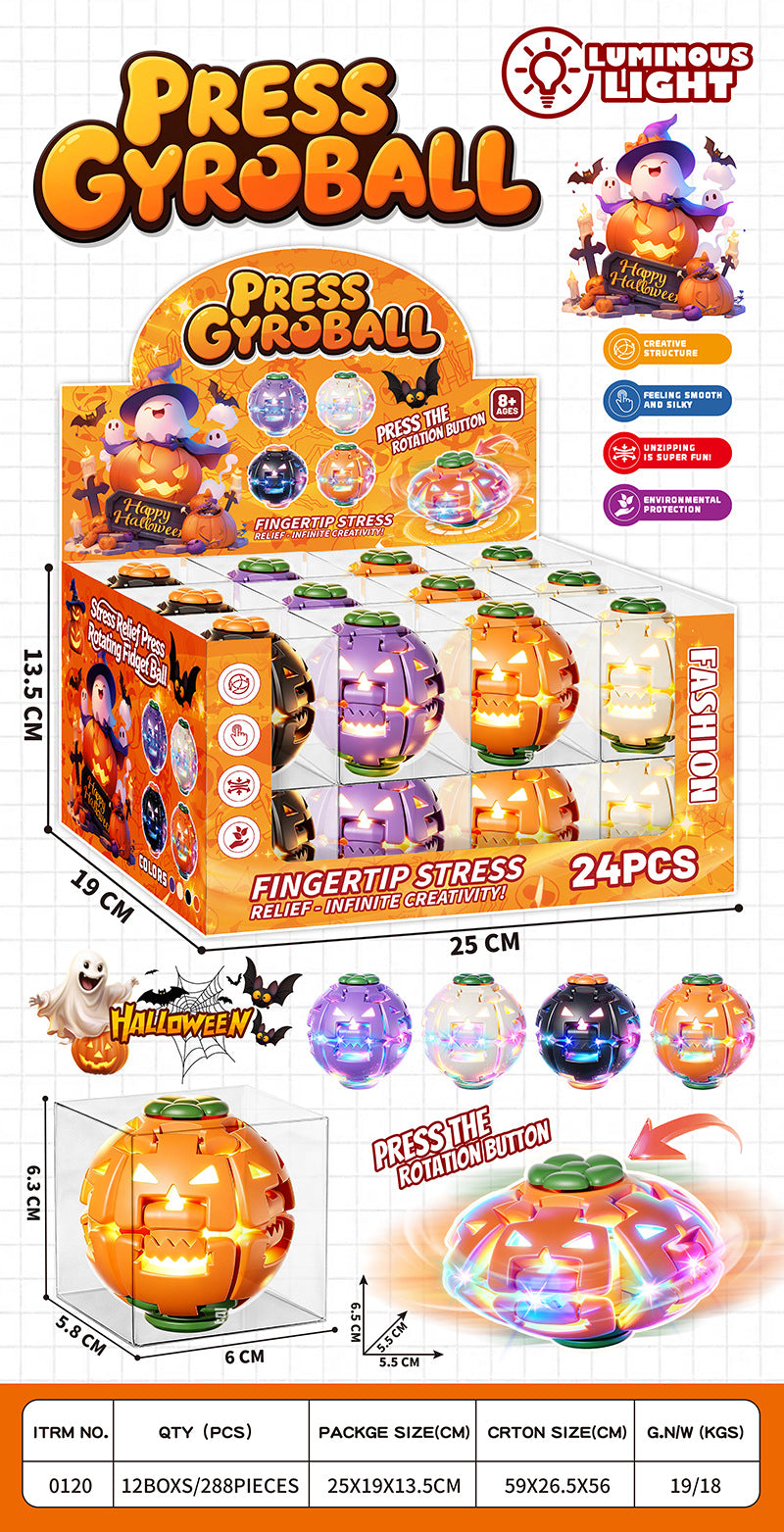 Press & Spin Ball