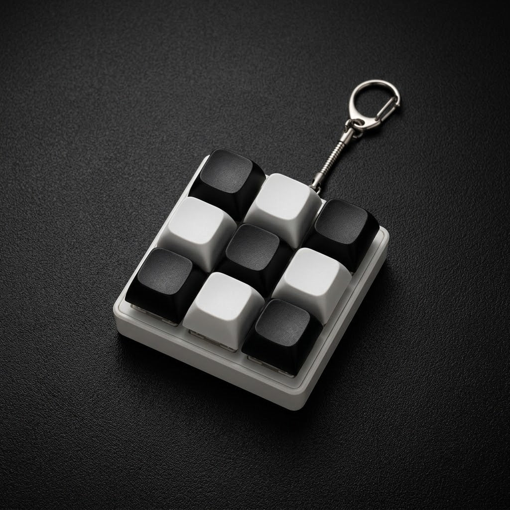 ClackMatrix | 9-Key Mechanical Fidget Pad