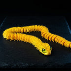 3D Printed Articulated Bionic Snake | Desktop Fidget Stress-Relief Toy (30cm / 11.8")