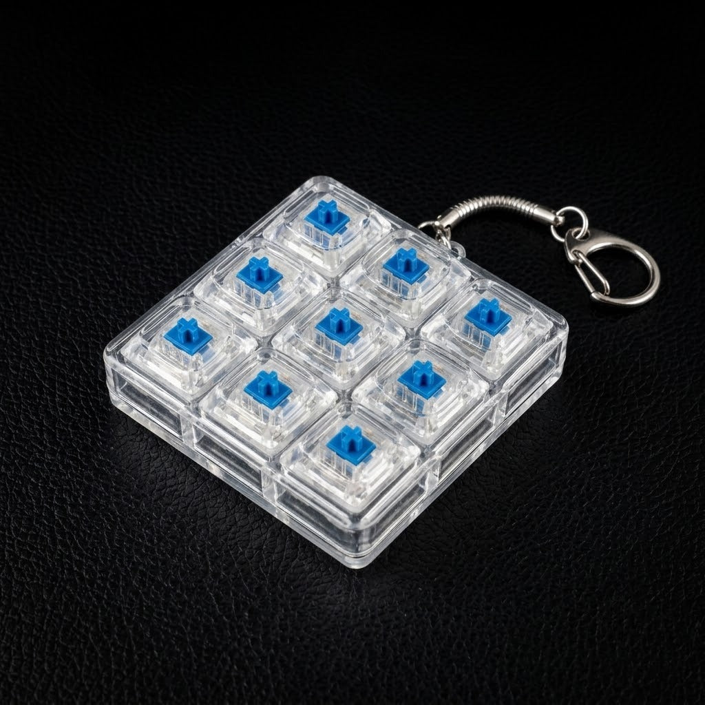ClackMatrix | 9-Key Mechanical Fidget Pad