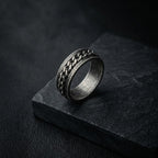 The "Gear" Chain Spinner Ring | Fidget Band