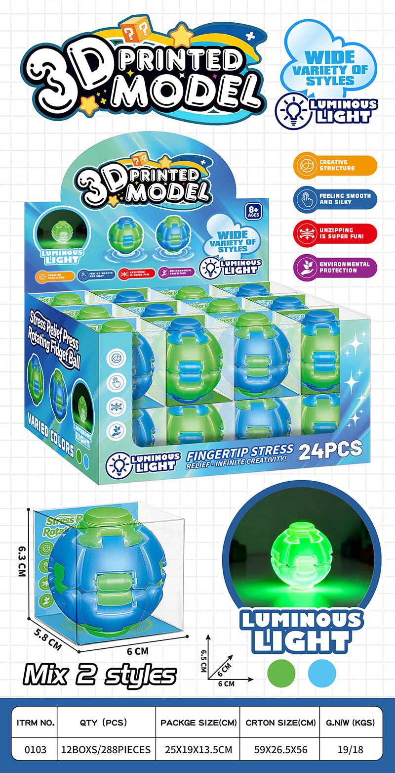 Press & Spin Ball