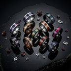 The Vertex Band | Beveled Geometric Stainless Steel Ring